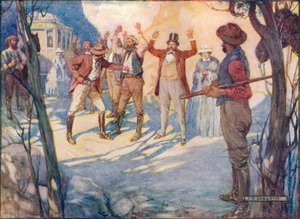 La diligence serait attaquée et tous les passagers volés, vers 1908, vers 1920