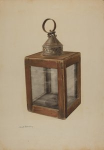 Lanterne à main, vers 1938