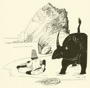 Le Parsee commence à manger son gâteau - Joseph Rudyard (after) Kipling