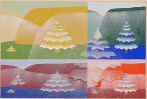 Arbres (de la série, la base mathématique des arts)