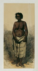 Femme indigène de Woolongong (Wollongong), Australie - Joseph Selleny
