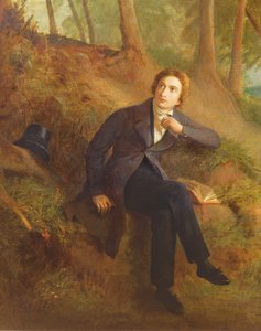 Détail de Keats écoutant le rossignol à Hampstead Heath - Joseph Severn