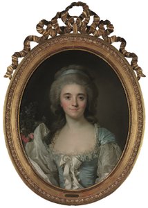 Portrait of Comtesse de Provence (1753-1810) (oil on canvas)