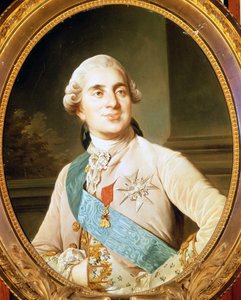 Portrait de Louis XVI par Duplessis. Musée Condé Chantilly.
