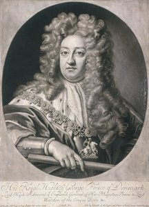 Portrait ovale de George, Prince de Danemark, 1704 - Joseph Smith