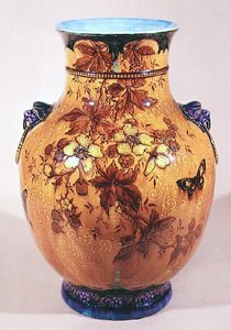 Vase, vers 1870-80