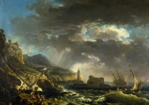 Le Naufrage - Claude Joseph Vernet