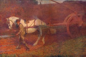 Le chariot de bois, vers 1906