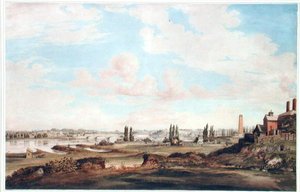 Vue de Philadelphie et de la rivière Schuylkill, vers 1816 - Joseph Watson