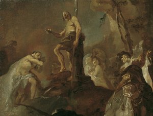 Le baptême du Christ - Joseph Winterhalder d. J.