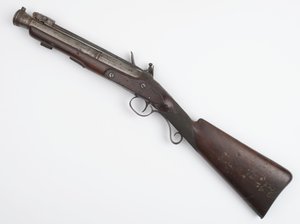 Tromblon avec baïonnette à ressort délivré aux Volontaires irlandais, vers 1815