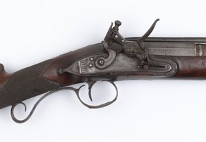 Tromblon avec baïonnette à ressort délivré aux Volontaires Irlandais, vers 1815
