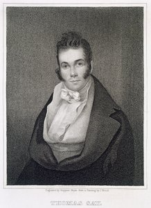 Thomas Say (1787-1834), gravé par Henry Hoppner Meyer (1787-1847) - Joseph Wood