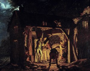 Une forge au 18e siècle
