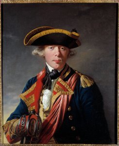 Portrait de James Cook, navigateur britannique vers 1766-1768 - Joseph Wright of Derby