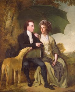 Le révérend et Mme Thomas Gisborne, de Yoxhall Lodge, Leicestershire