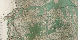 Carte de Stavele - Roesbrugge-Haringe (Stavele), Belgique par Joseph de Ferraris (1726 – 1814)