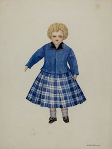 Poupée - Leslie Simpson, vers 1937 - Josephine C. Romano
