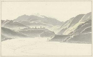 Vue de Cittaducale - Josephus Augustus Knip