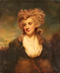 Portrait en buste de Lady De Clifford