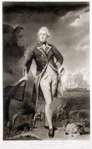 Portrait de Lord Robert Manners (1758-82) Capitaine du HMS 