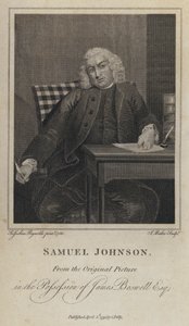 Samuel Johnson, écrivain et lexicographe anglais