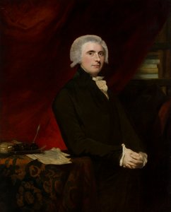 Portrait de Thomas, Lord Erskine (1750-1823) dans sa bibliothèque