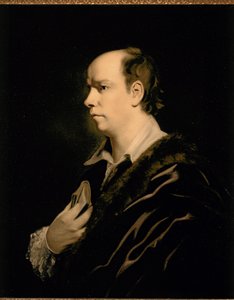 Oliver GOLDSMITH, Portrait vers 1770 (huile sur toile) - Joshua (studio of) Reynolds