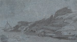 Côte avec des rochers - Joshua Cristall