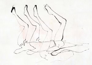 Mouvement des jambes en danse
