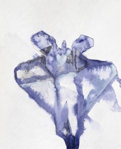 Motif floral indigo - Joshua Hoskins