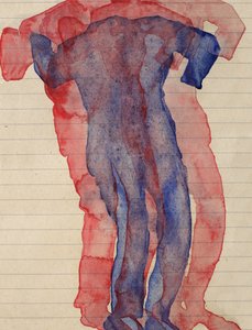 Formes humaines superposées - Joshua Hoskins