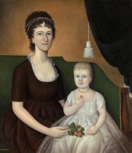 Elizabeth Grant Bankson Beatty Mme James Beatty et sa fille Susan