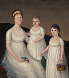 Grace Allison McCurdy Mme Hugh McCurdy et ses filles, Mary Jane et Letitia Grace, vers 1806 - Joshua Johnson