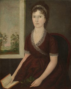Sarah Ogden Gustin, vers 1805 - Joshua Johnson