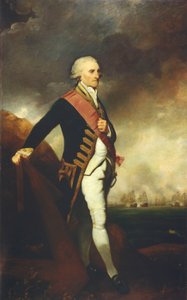 Amiral Lord George Brydges Rodney