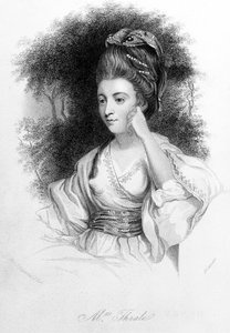 Hester Thrale, gravée par Samuel Freeman, 1842