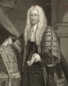 Portrait de Henry Fox, 1er Baron Holland (1705-74), gravé par Henry Robinson