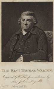 Portrait de Thomas Warton