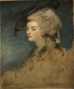 Étude de Georgiana Spencer - Joshua Reynolds