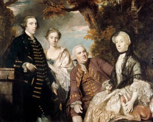 La famille Roffey, 1765