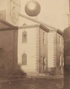 Église de Brattle Square, années 1850
