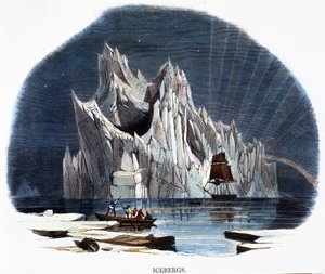 Icebergs, de Phénomènes de la Nature, 1849