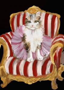 Regal Kitten en tutu - Josie George