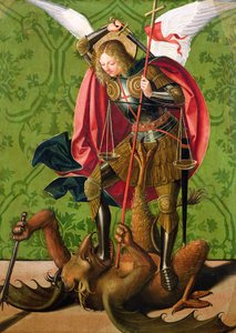 Saint Michel tuant le dragon