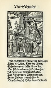 Forgeron - Jost Amman