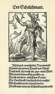 Farceur / fou - Jost Amman