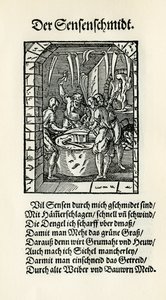 Fabricant de faux - Jost Amman