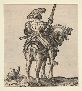 Soldat à cheval