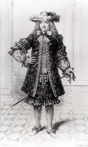 Molière (1622-73) gravé par B. Damman